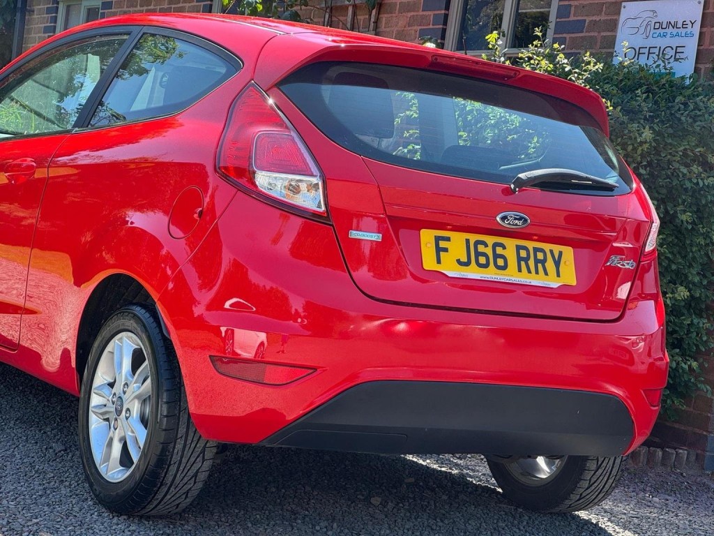 FORD FIESTA 1.0T EcoBoost Zetec Euro 6 (s/s) 3dr 2016