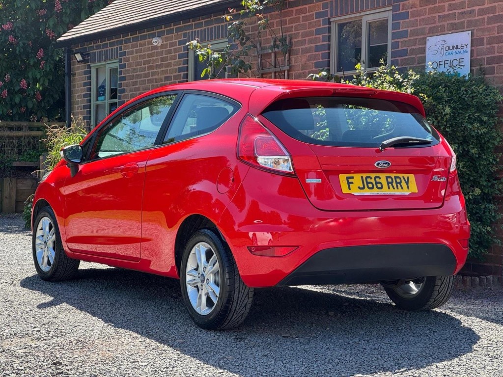 FORD FIESTA 1.0T EcoBoost Zetec Euro 6 (s/s) 3dr 2016