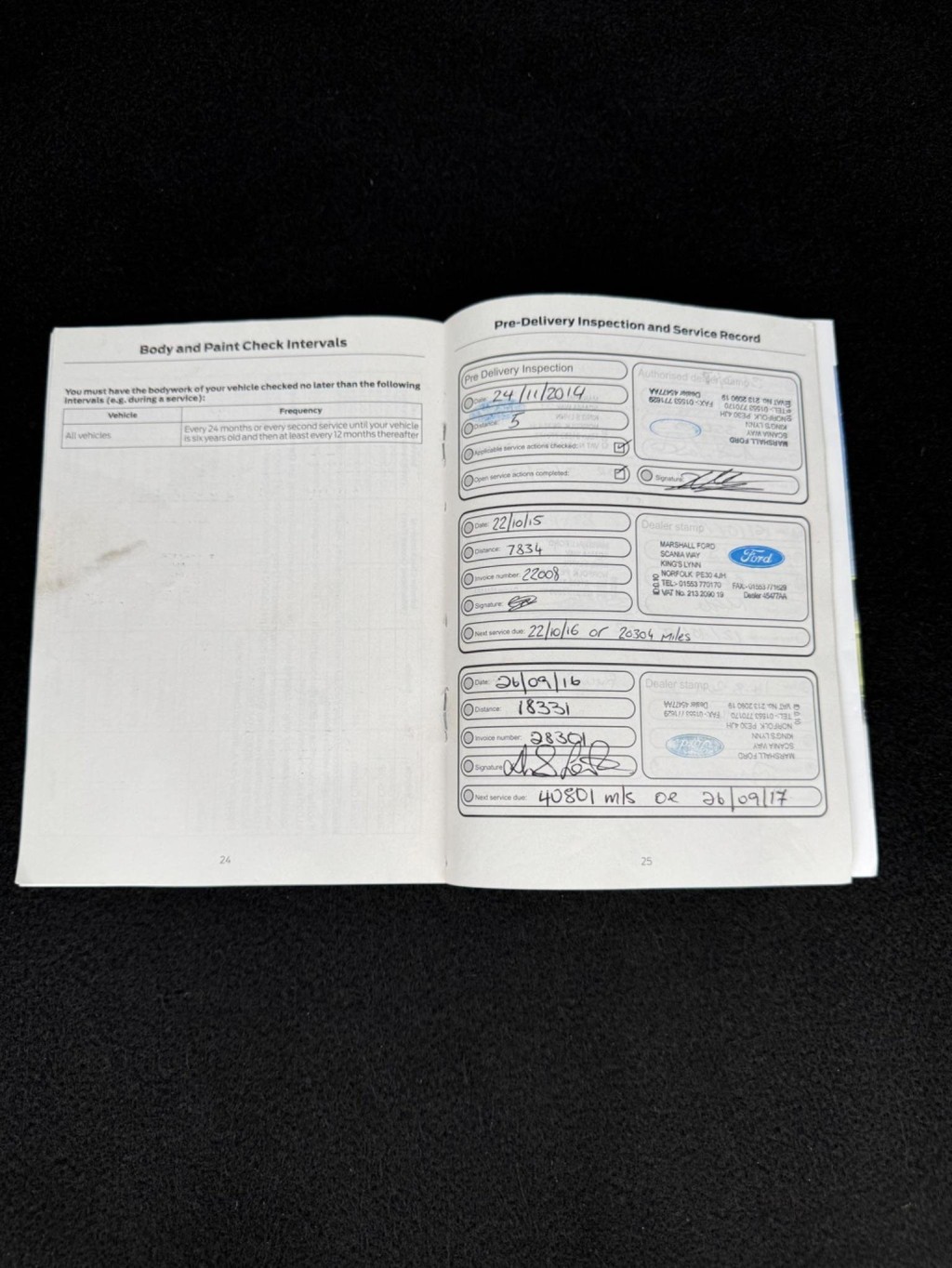 FORD FOCUS 1.6 TDCi Titanium Euro 5 (s/s) 5dr 2015