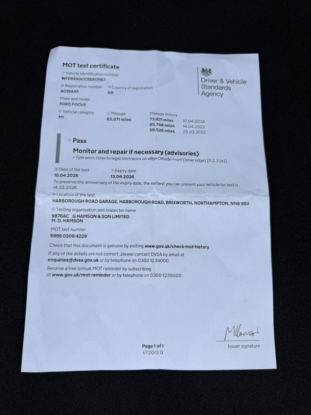 FORD FOCUS 1.6 TDCi Titanium Euro 5 (s/s) 5dr 2015