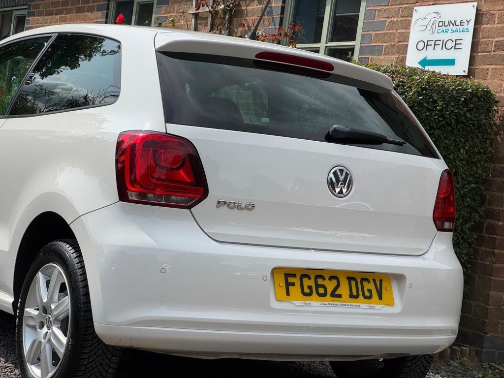 VOLKSWAGEN POLO 1.2 Match Euro 5 3dr 2012