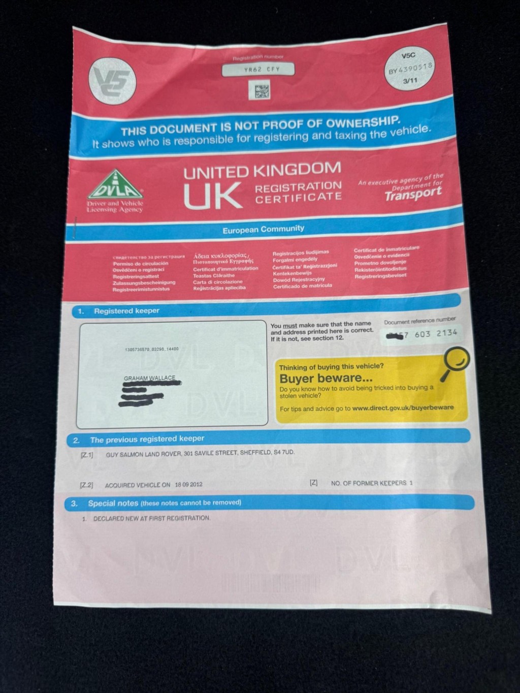 LAND ROVER FREELANDER 2 2.2 TD4 GS 4WD Euro 5 (s/s) 5dr 2012