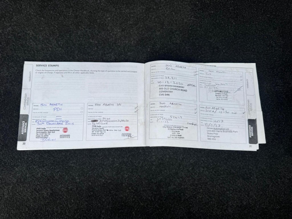 ABARTH 595 1.4 T-Jet Euro 6 3dr 2015