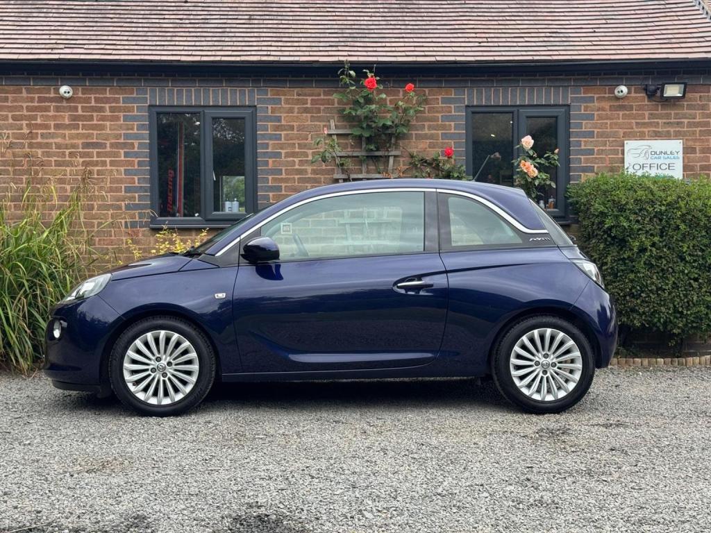 VAUXHALL ADAM 1.2i GLAM Euro 6 3dr 2016