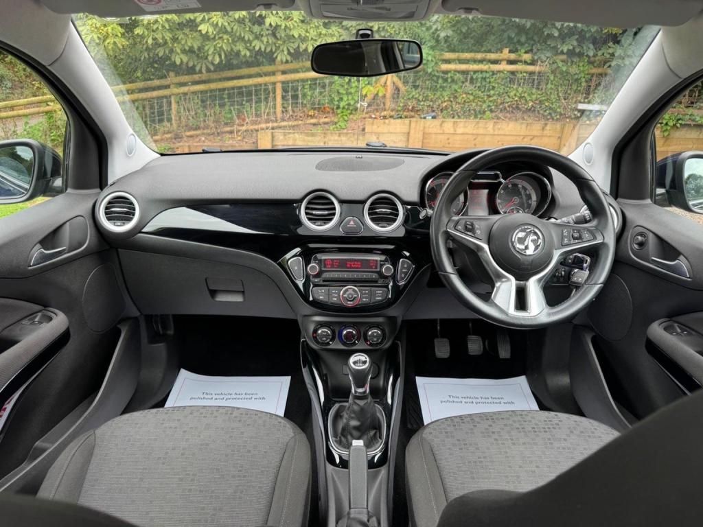 VAUXHALL ADAM 1.2i GLAM Euro 6 3dr 2016