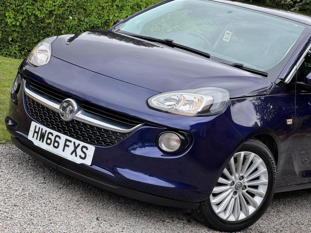 VAUXHALL ADAM 1.2i GLAM Euro 6 3dr 2016