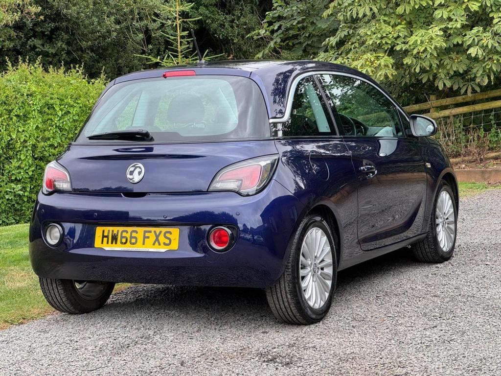 VAUXHALL ADAM 1.2i GLAM Euro 6 3dr 2016