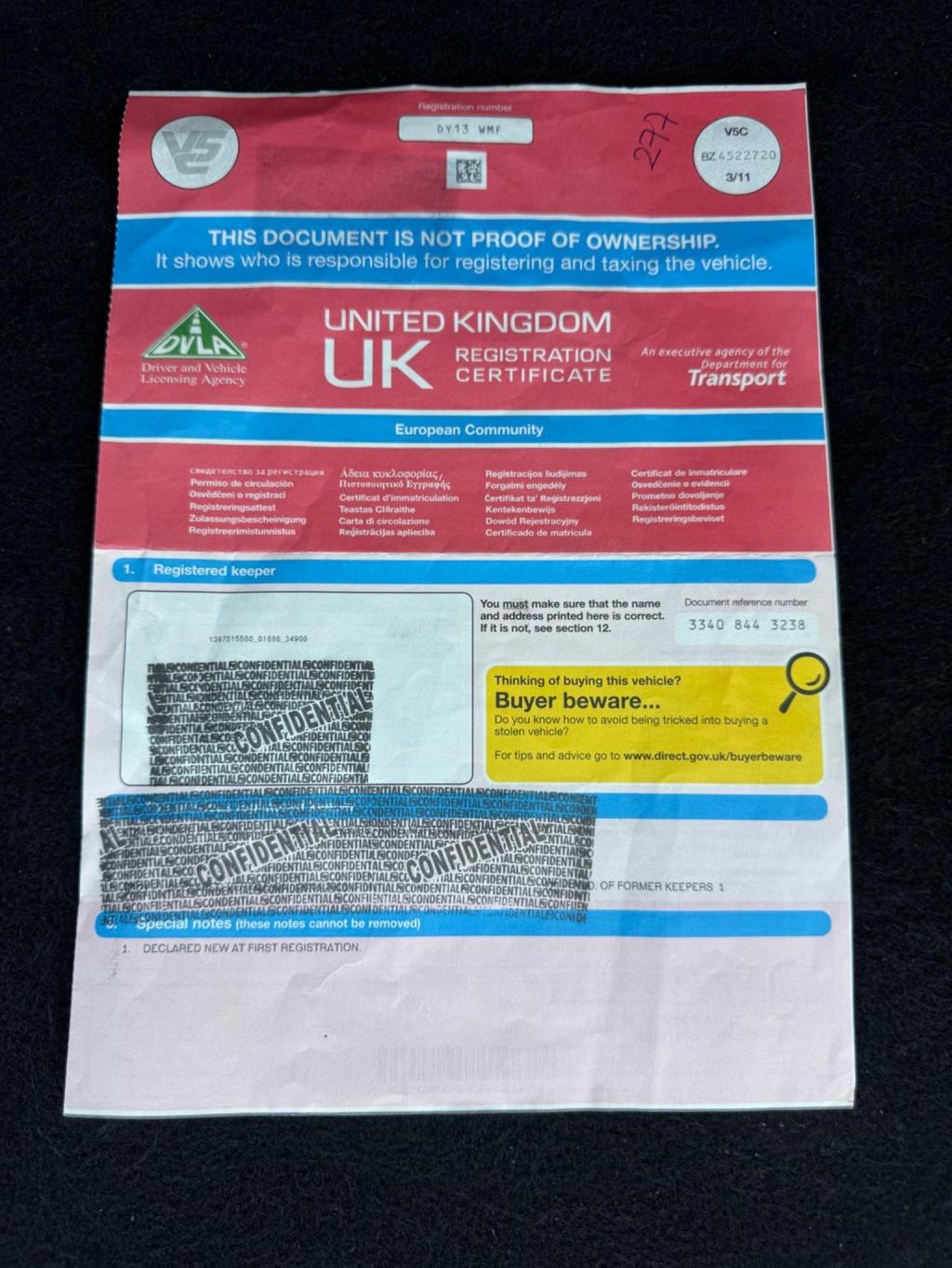 HONDA CR-V 2.0 i-VTEC EX 4WD Euro 5 (s/s) 5dr 2013