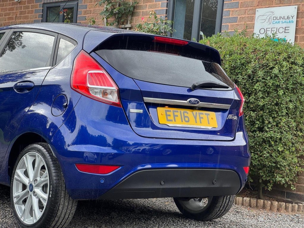 FORD FIESTA 1.0T EcoBoost Titanium Euro 6 (s/s) 5dr 2016