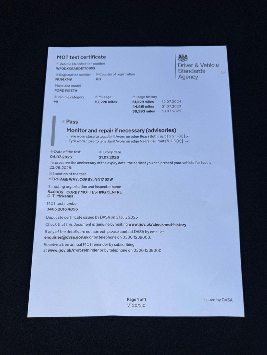 FORD FIESTA 1.0T EcoBoost Titanium Euro 5 (s/s) 5dr 2014