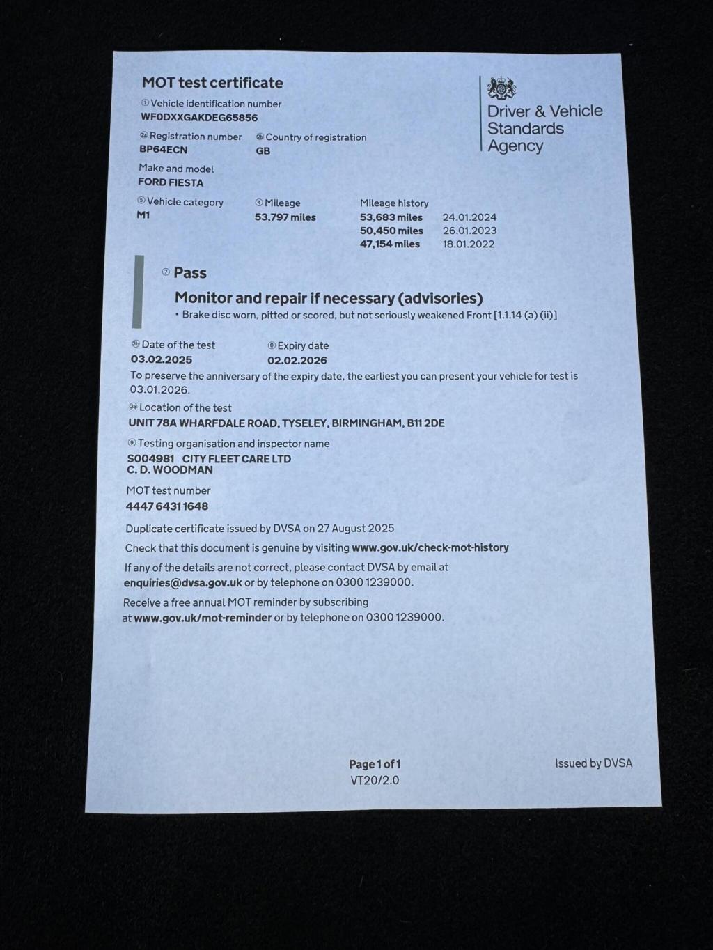 FORD FIESTA 1.0T EcoBoost Zetec Euro 5 (s/s) 5dr 2015