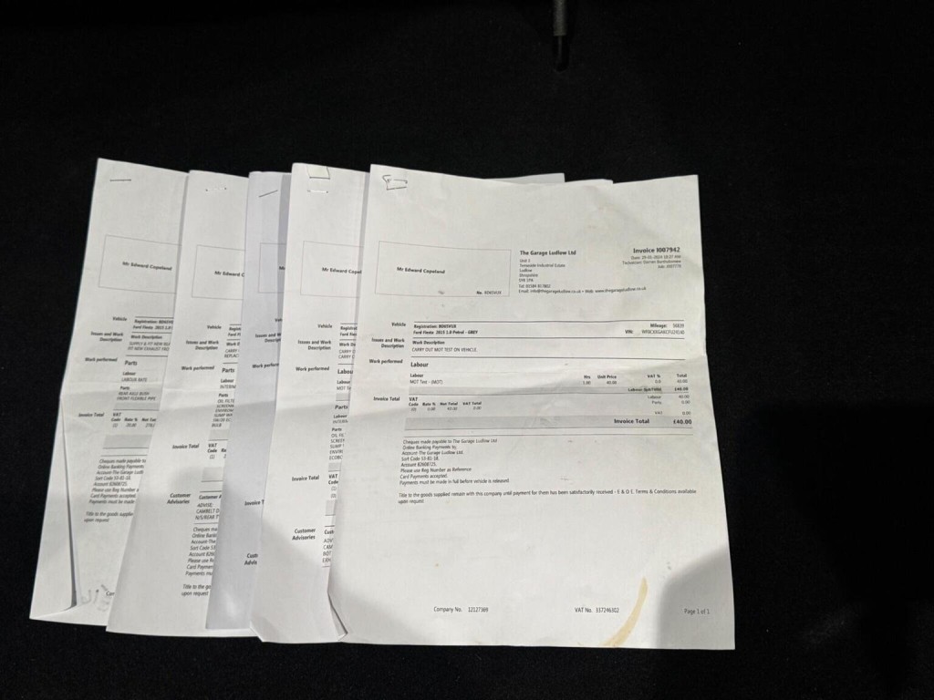 FORD FIESTA 1.0T EcoBoost Zetec S Euro 6 (s/s) 3dr 2015