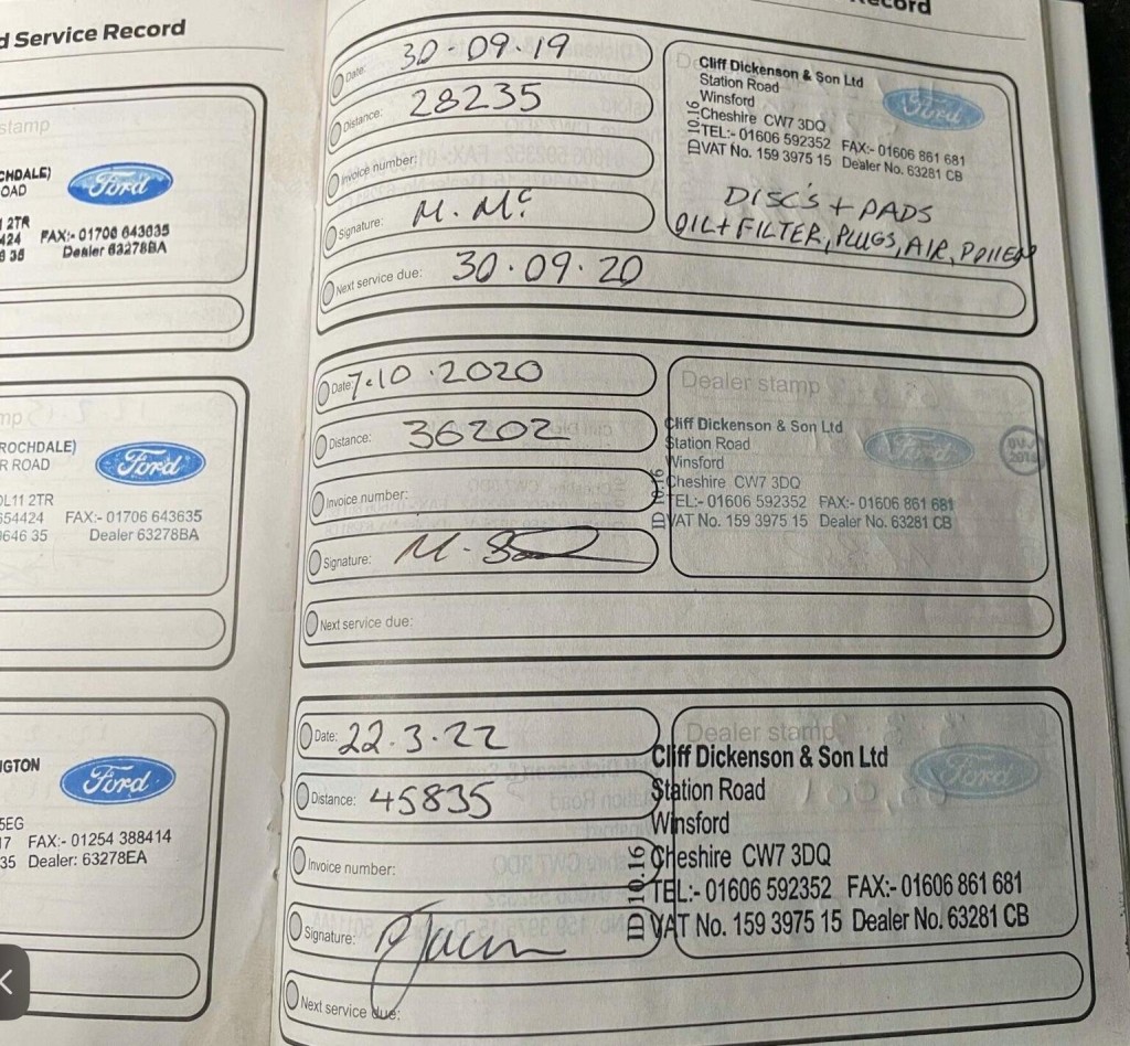 FORD FOCUS 1.0T EcoBoost Zetec Euro 5 (s/s) 5dr 2014