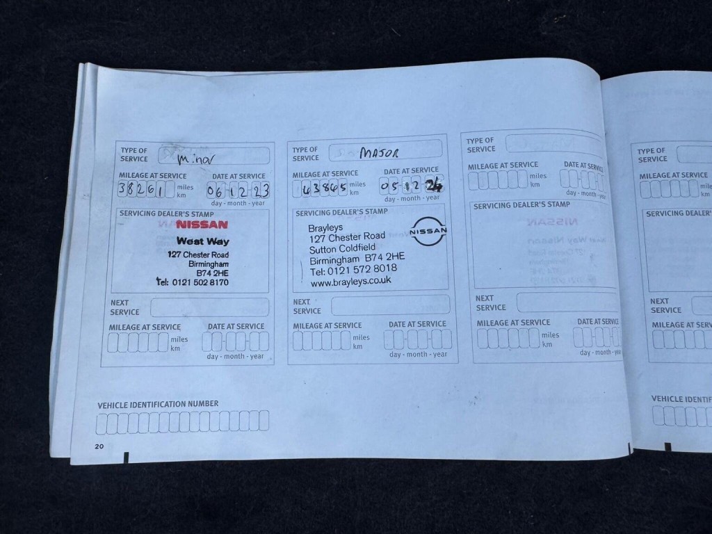 NISSAN LEAF 24kWh Acenta Auto 5dr 2016