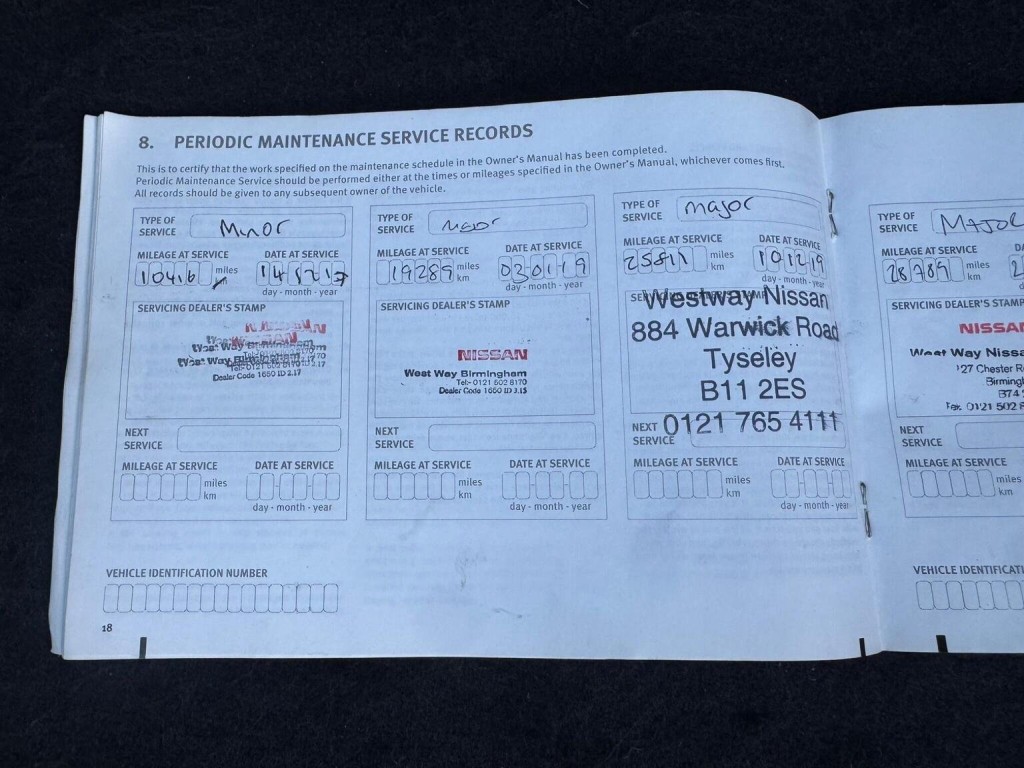 NISSAN LEAF 24kWh Acenta Auto 5dr 2016