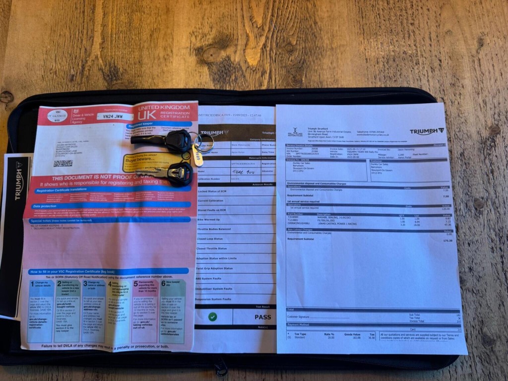 TRIUMPH TIGER 900 900 Rally Pro O-ring Euro 5 2024