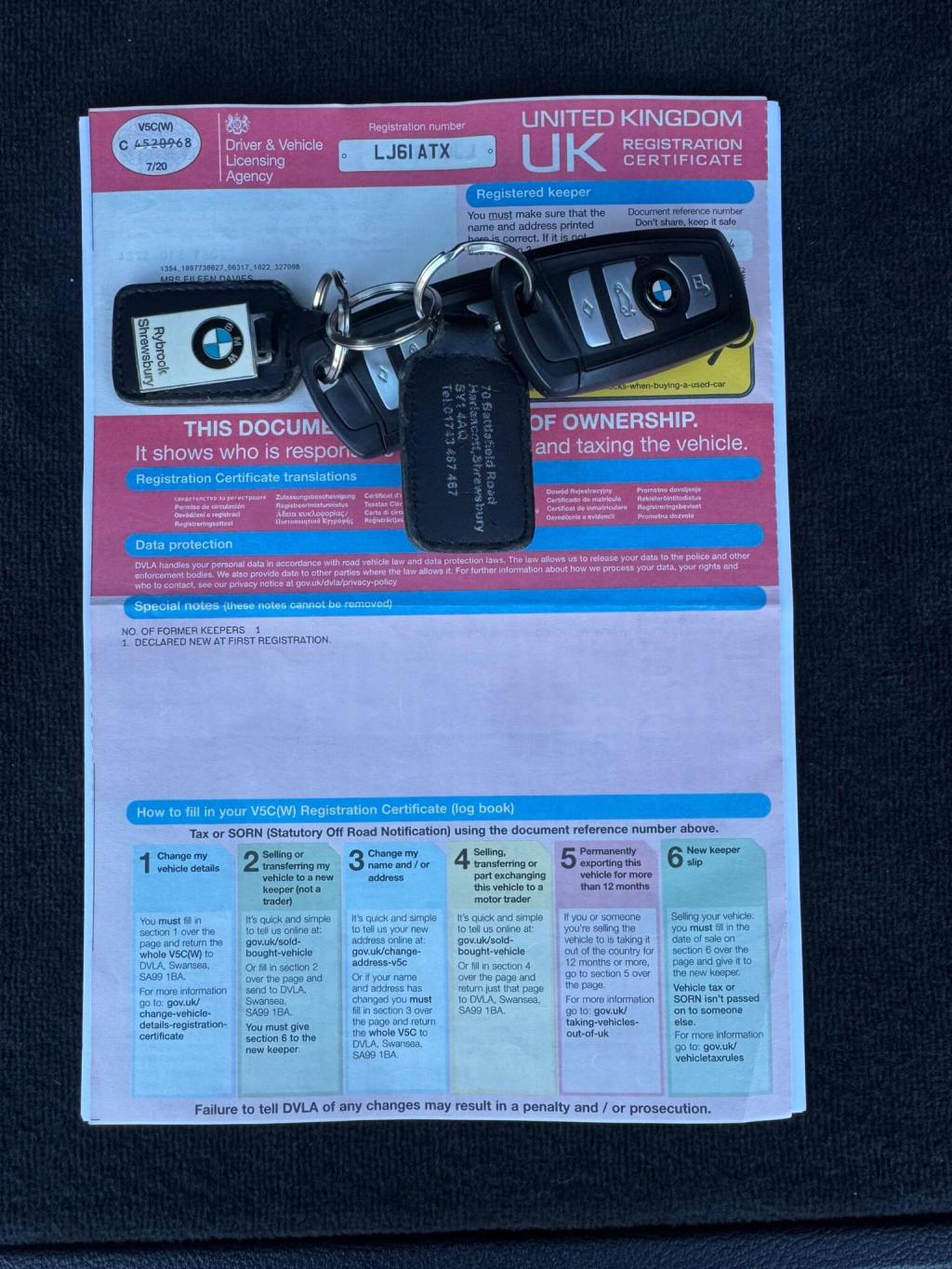 BMW X3 2.0 20d SE xDrive Euro 5 (s/s) 5dr 2011