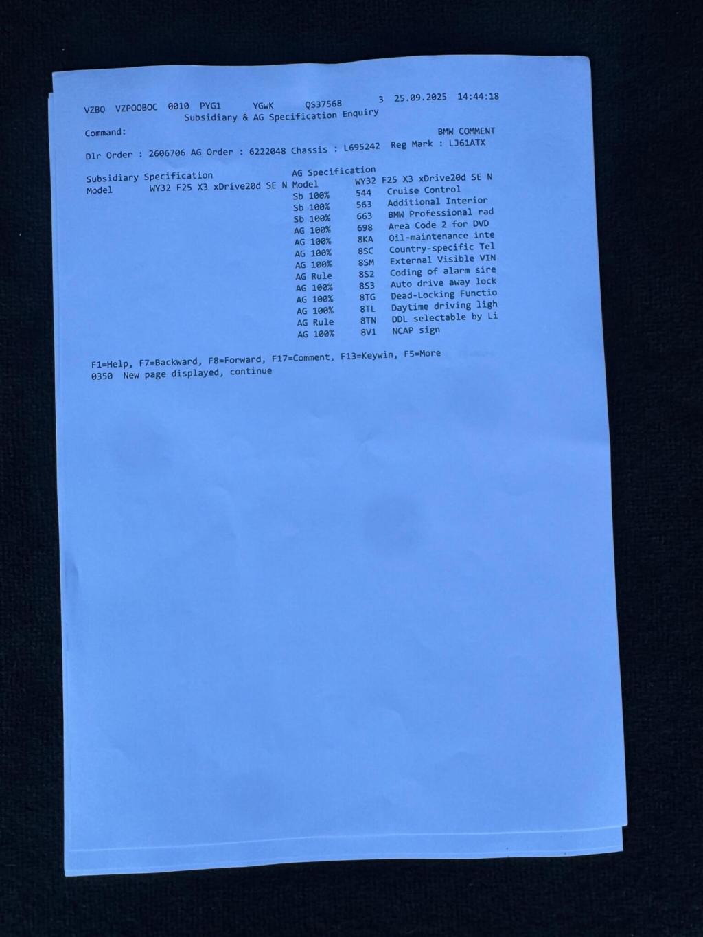 BMW X3 2.0 20d SE xDrive Euro 5 (s/s) 5dr 2011