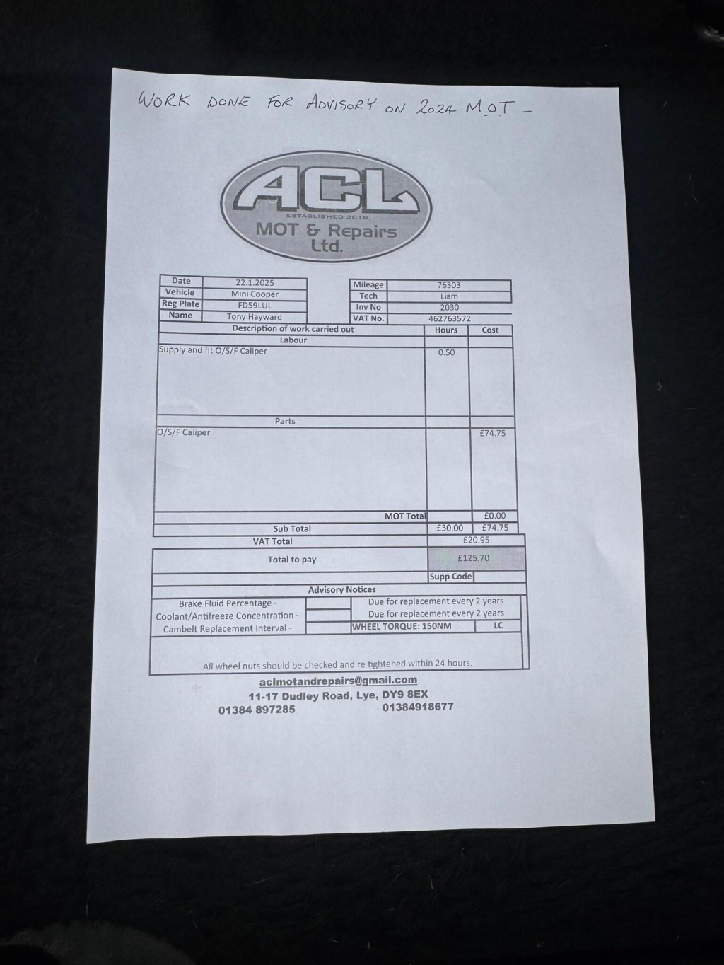 MINI HATCH 1.6 Cooper D Camden Euro 4 3dr 2009