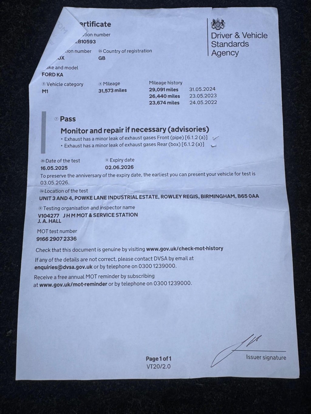 FORD KA 1.2 Zetec Euro 5 (s/s) 3dr 2014