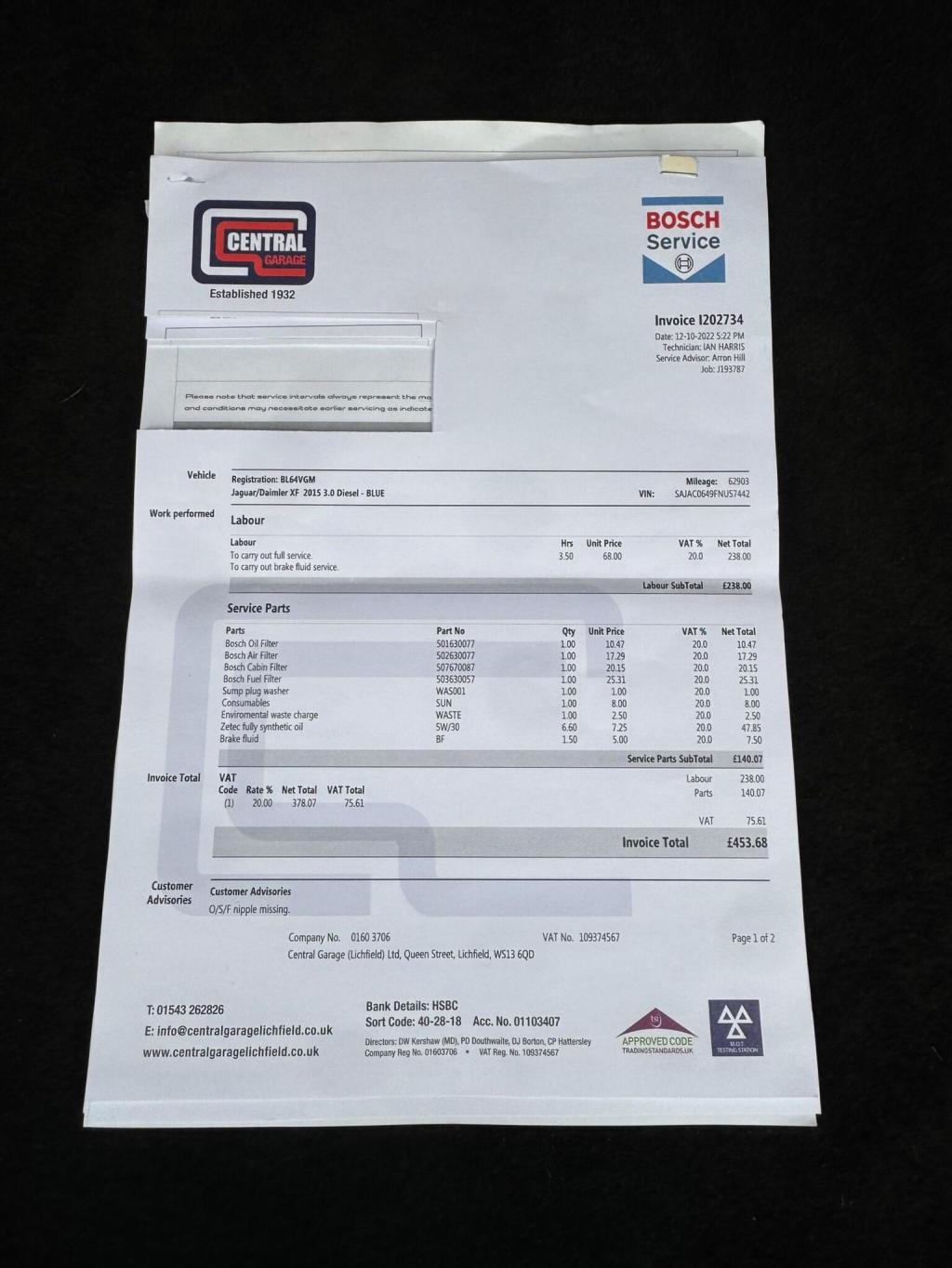 JAGUAR XF 3.0d V6 Premium Luxury Auto Euro 5 (s/s) 4dr 2015