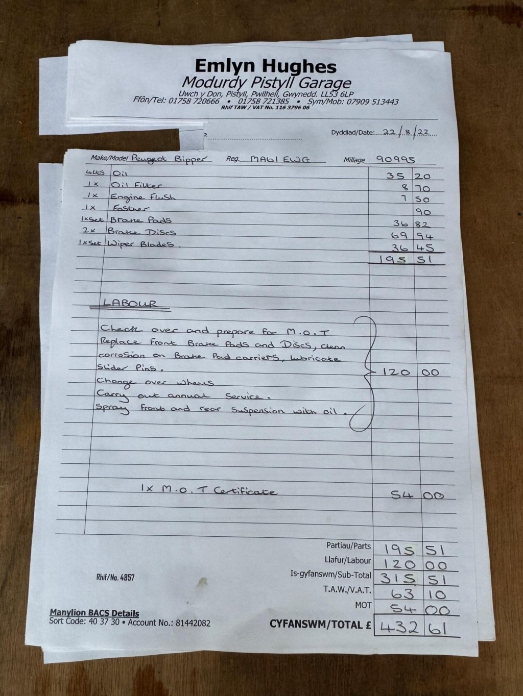 PEUGEOT BIPPER 1.4 HDi 8v S Class II FWD L1 H1 3dr 2011