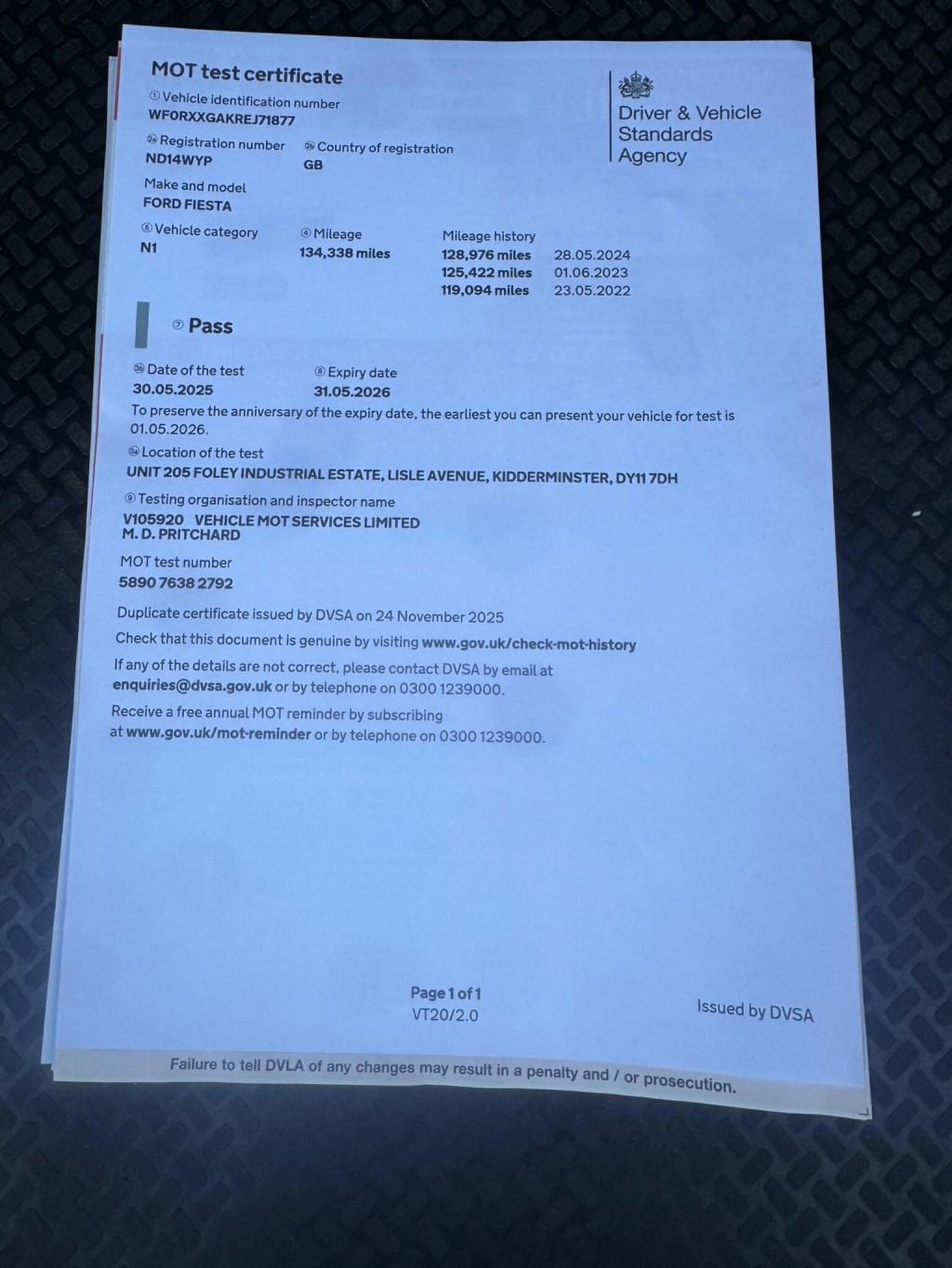 FORD FIESTA VAN 1.5 TDCi Panel Van 3dr 2014