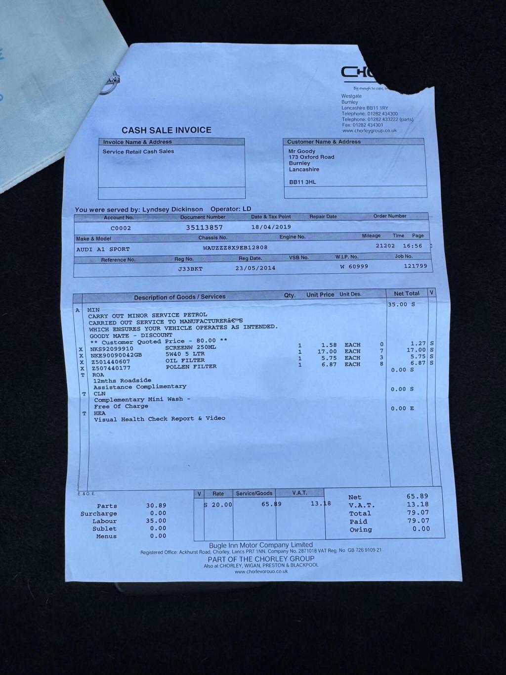 AUDI A1 1.2 TFSI Sport Euro 5 (s/s) 3dr 2014