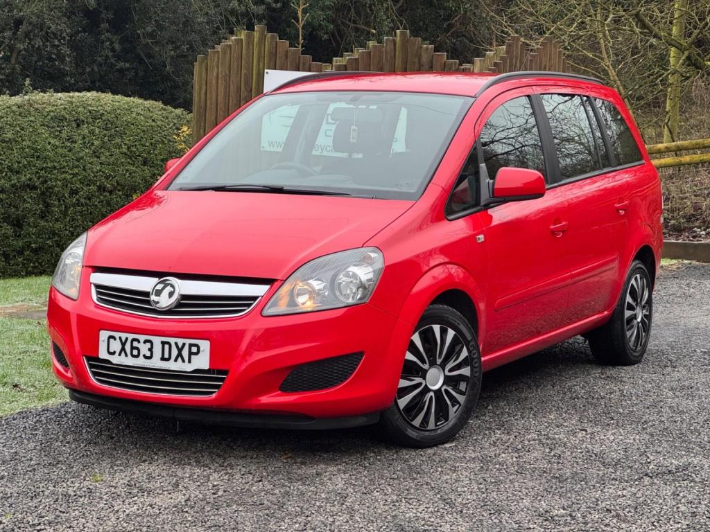 VAUXHALL ZAFIRA 1.6 16V Exclusiv Euro 5 5dr 2013