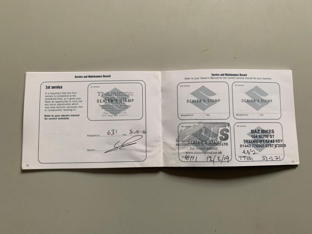 SUZUKI Gladius 650 650 SVF 2014