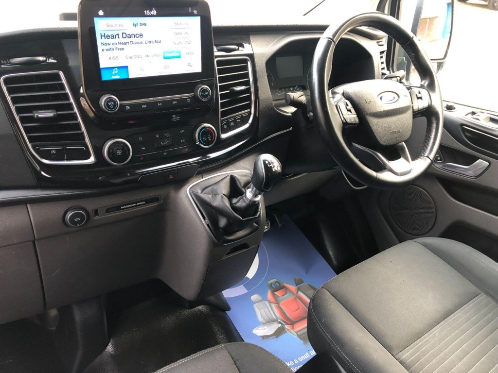 FORD TRANSIT CUSTOM 2.0 Transit Custom Limited Van 300 L1 2.0L EcoBlue 130PS FWD 6 Speed Manual 2021