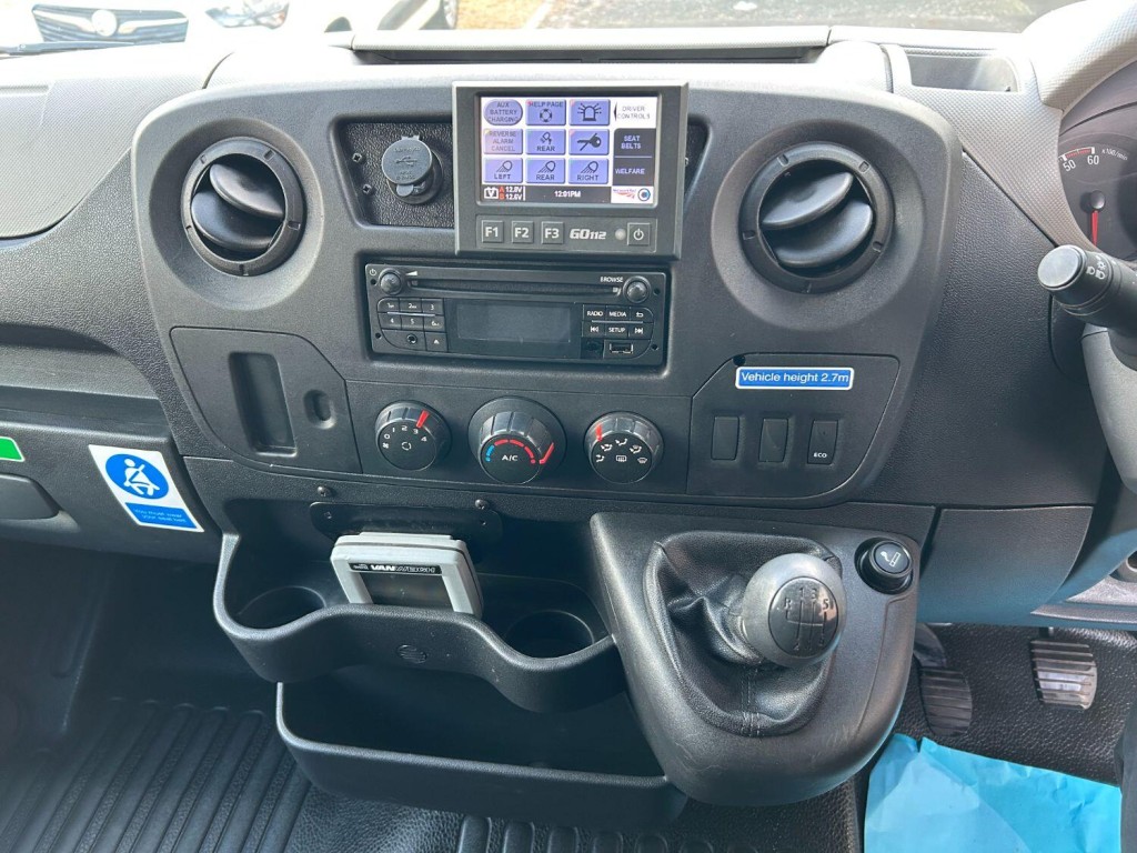 VAUXHALL MOVANO 3500 2.3 CDTI 130 Welfare Crew Van  2018