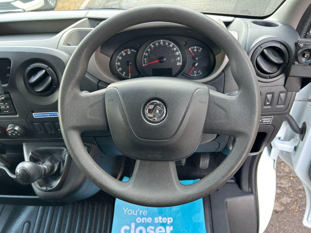 VAUXHALL MOVANO 3500 2.3 CDTI 130 Welfare Crew Van  2018