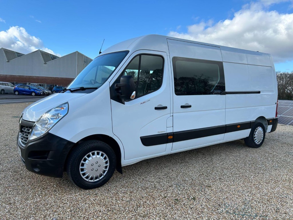 RENAULT MASTER 2.3 FWD LM35 ENERGY DCI 115 CREW CAB  2016