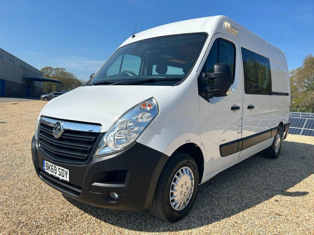 VAUXHALL MOVANO 2.3 CDTi 130 3500 WELFARE VAN  2019