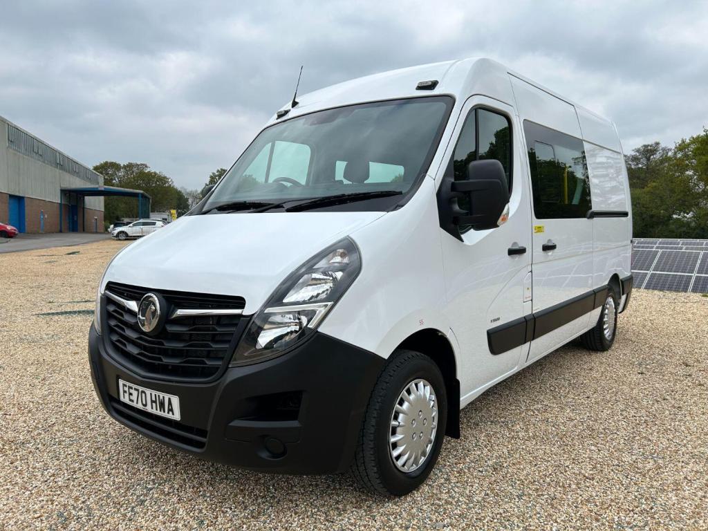VAUXHALL MOVANO 2.3 CDTi 3500 WELFARE VAN L2H2 2020