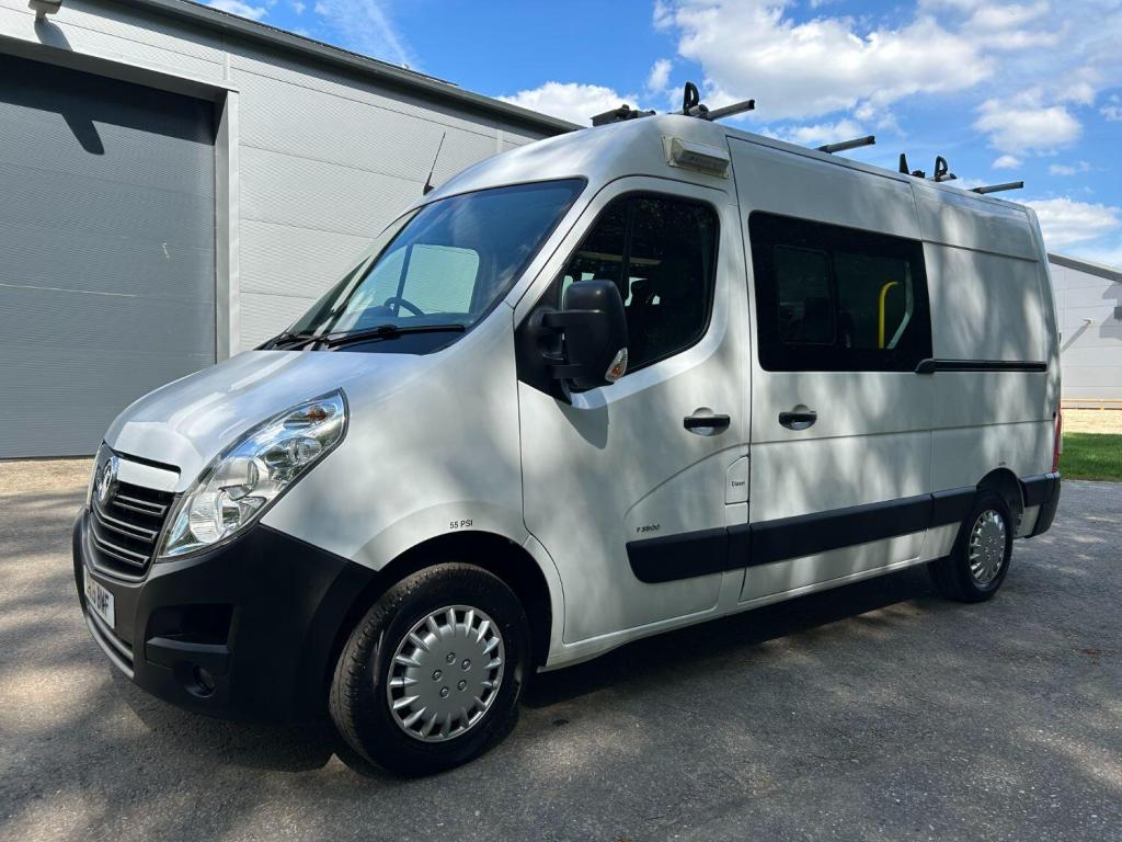VAUXHALL MOVANO 3500 2.3 CDTI 130 WELFARE CREW VAN  2019