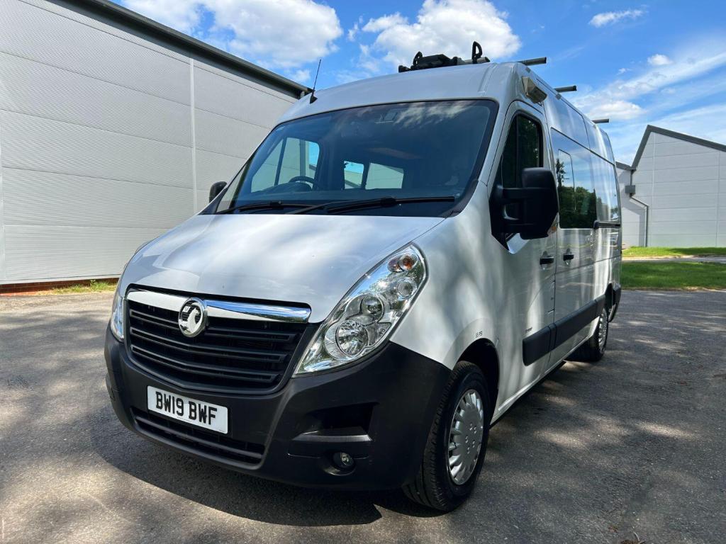 VAUXHALL MOVANO 3500 2.3 CDTI 130 WELFARE CREW VAN  2019