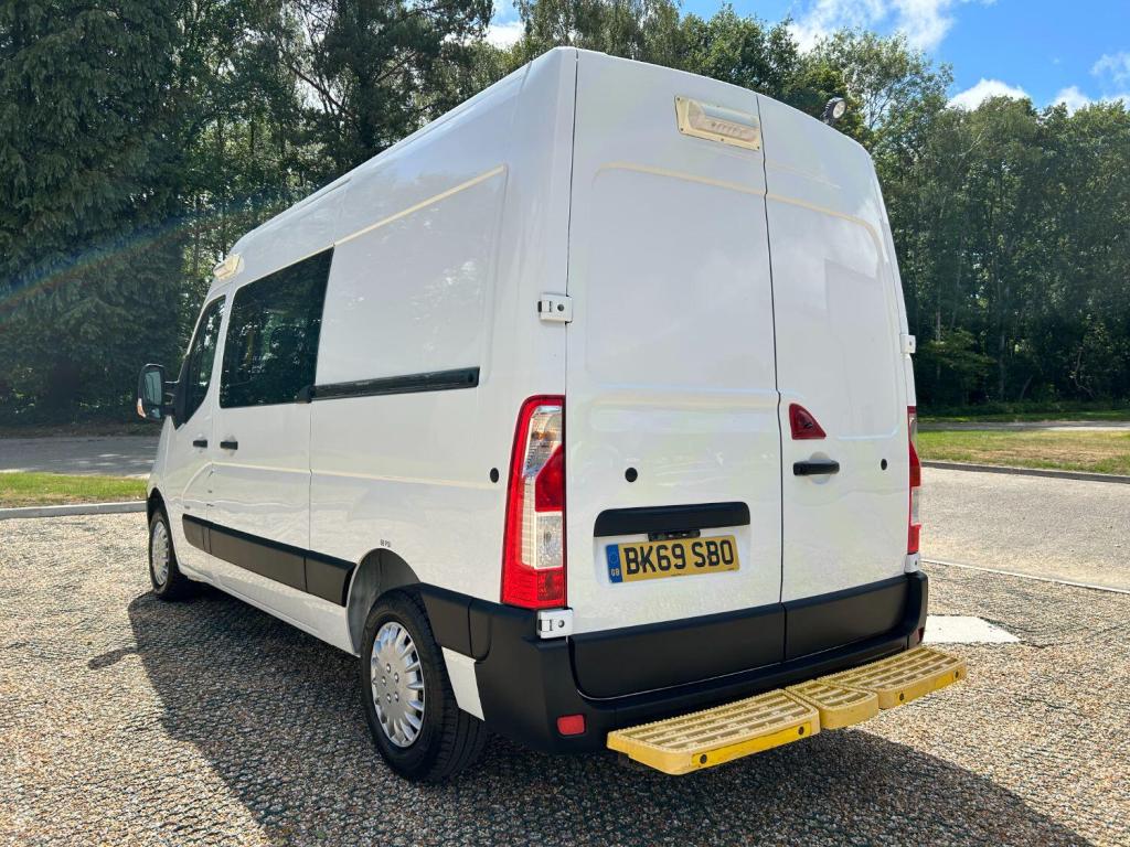 VAUXHALL MOVANO 2.3 CDTi 3500 CREWCAB WELFARE VAN 2019