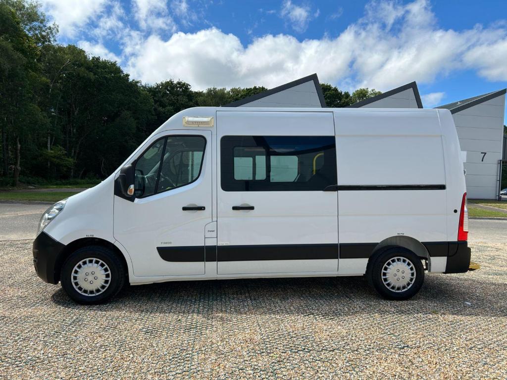 VAUXHALL MOVANO 2.3 CDTi 3500 CREWCAB WELFARE VAN 2019