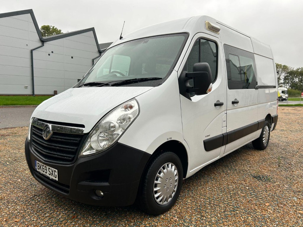 VAUXHALL MOVANO 3500 WELFARE CREW VAN 2.3 CDTi 130  2020