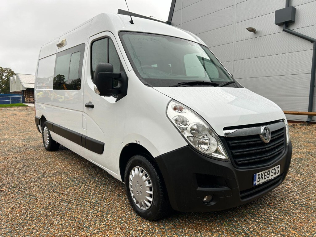 VAUXHALL MOVANO 3500 WELFARE CREW VAN 2.3 CDTi 130  2020