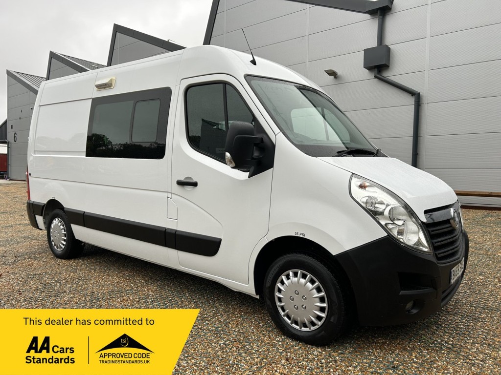 VAUXHALL MOVANO 3500 WELFARE CREW VAN 2.3 CDTi 130  2020