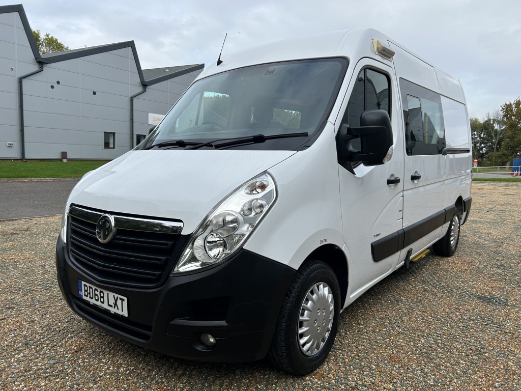 VAUXHALL MOVANO 2.3 CDTi 3500 WELFARE CREW VAN 2019