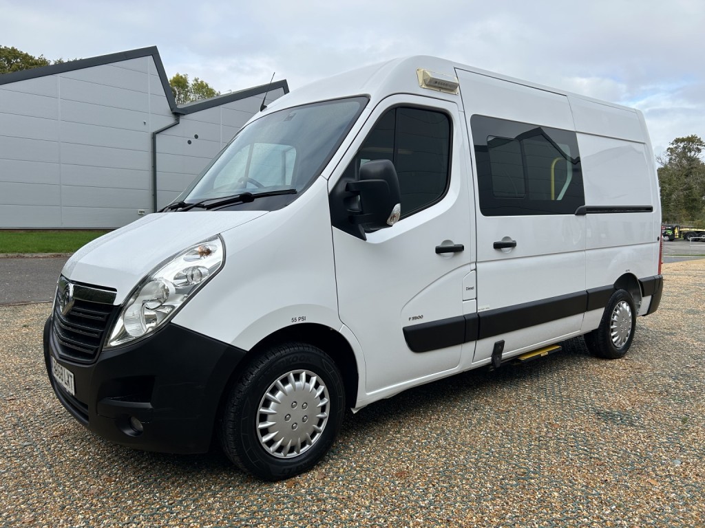 VAUXHALL MOVANO 2.3 CDTi 3500 WELFARE CREW VAN 2019