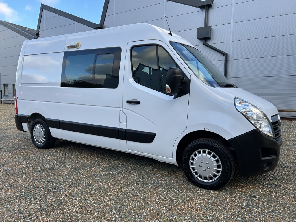 View VAUXHALL MOVANO 2.3 CDTi WELFARE CREWCAB
