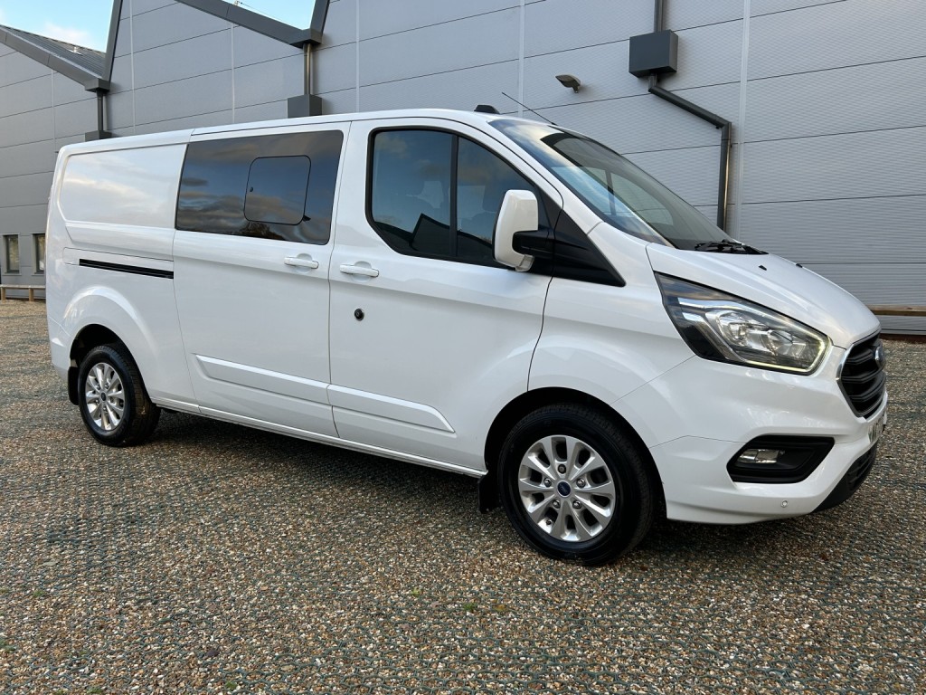 View FORD TRANSIT CUSTOM  300 Limited 2.0 130 Crew Cab L2 LWB 
