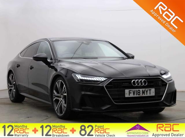 AUDI A7 SPORTBACK 50 TDI QUATTRO S LINE PAN ROOF TECH PACK (2018/18)