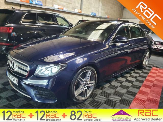 MERCEDES-BENZ E CLASS E 220 D AMG LINE PREMIUM PANORAMIC SUNROOF (2017)