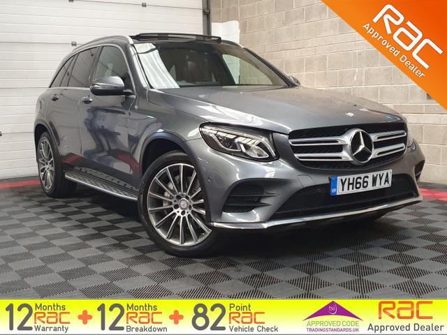 MERCEDES-BENZ GLC GLC 250 D 4MATIC AMG LINE PREMIUM PLUS + PANORAMIC SUNROOF + KEYLESS + MORE (2016/66)